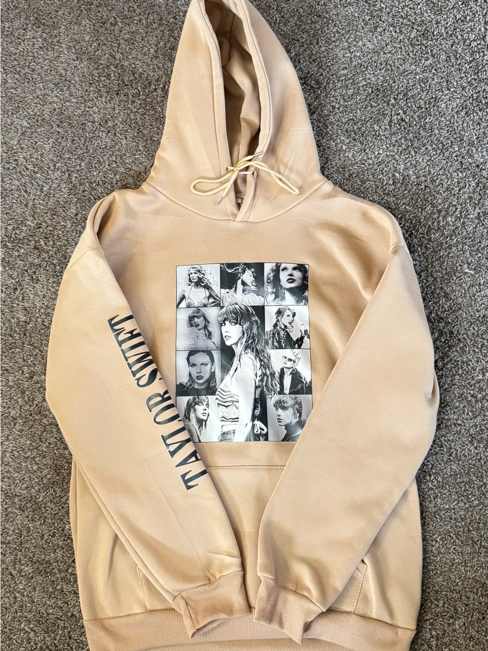 Taylor Swift Beige Hoodie